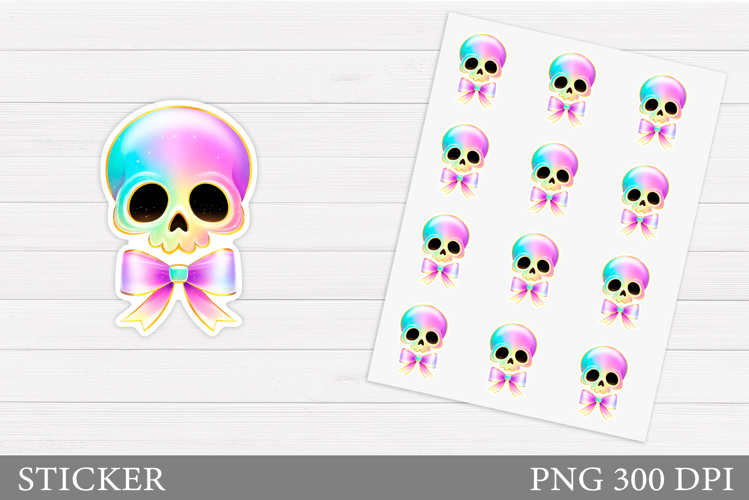 Cute Skull Clipart Image 14