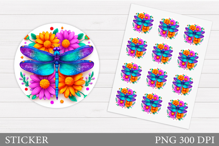 Dragonfly Clipart Image 9