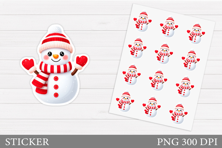 Snowman PNG Image 10