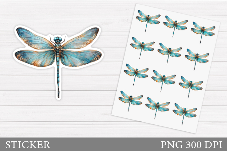 Dragonfly Clipart Image 2