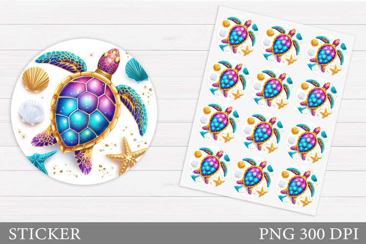 Cute Turtle Clipart Image 16