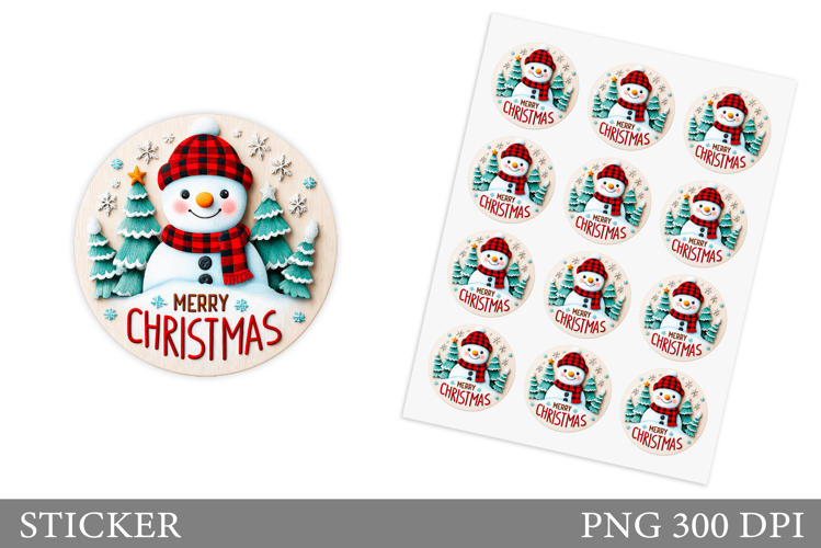 Snowman PNG Image 10