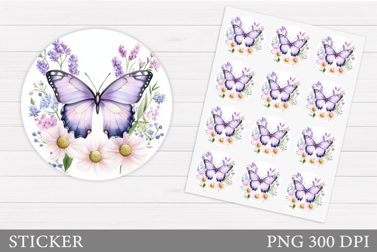 Blue Butterfly Clipart Image 4
