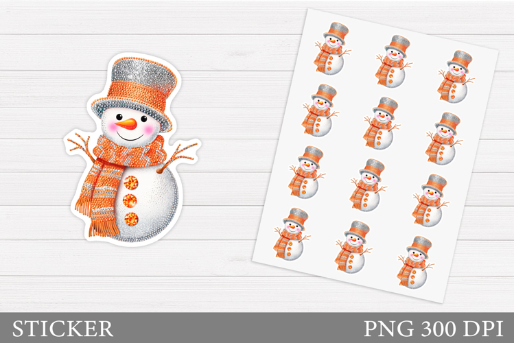 Snowman PNG Image 11