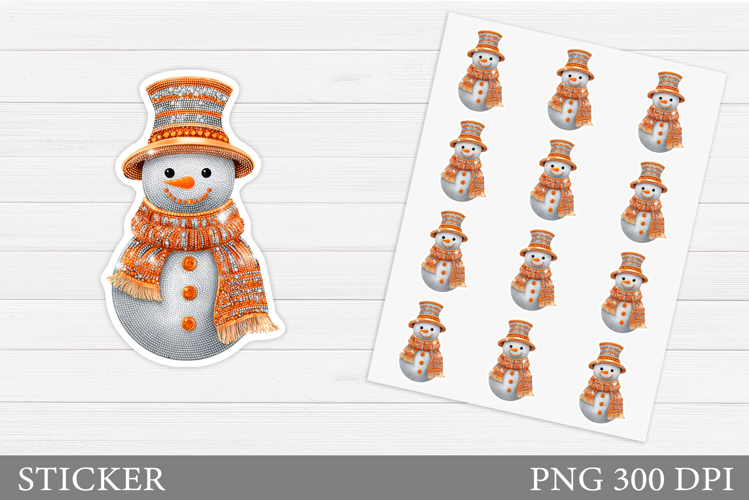 Snowman PNG Image 10