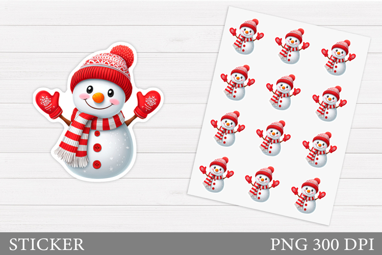 Snowman PNG Image 9
