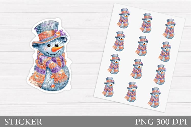 Snowman PNG Image 9