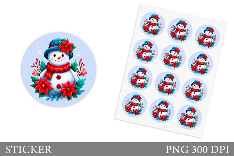 Snowman PNG Image 8
