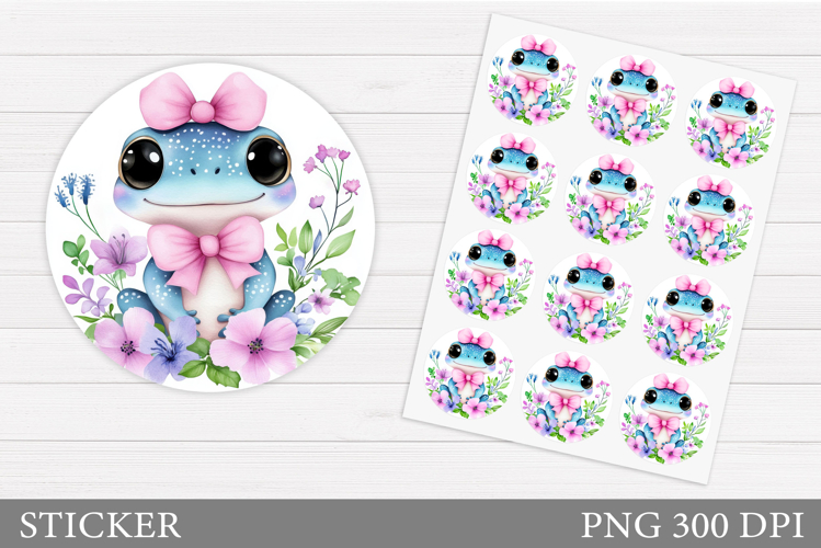 Cute Frog Clipart Image 19