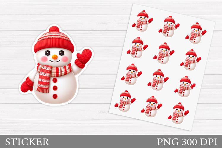 Snowman PNG Image 8