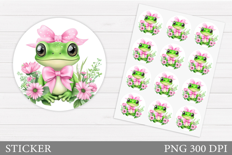 Cute Frog Clipart Image 17