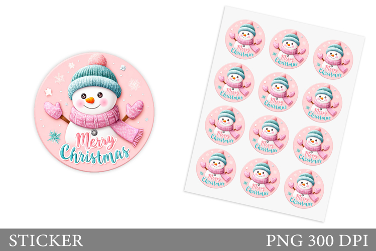 Snowman PNG Image 9
