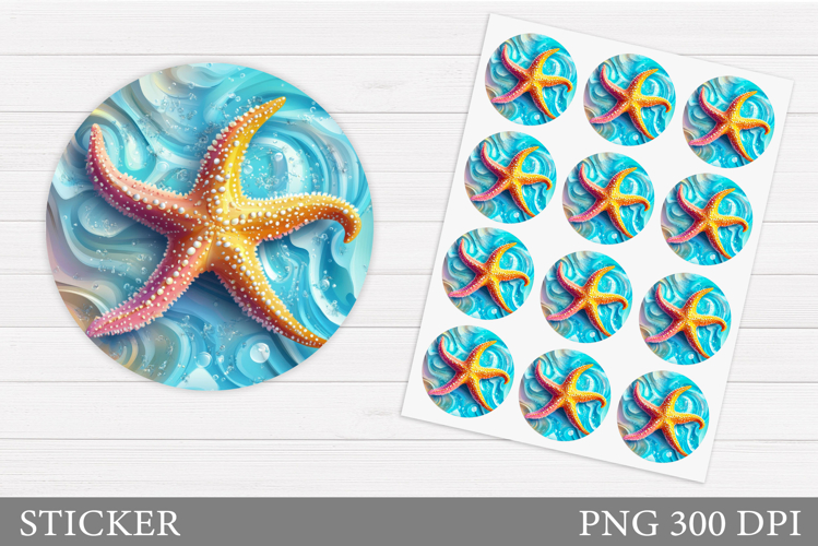 Starfish Clipart Image 3