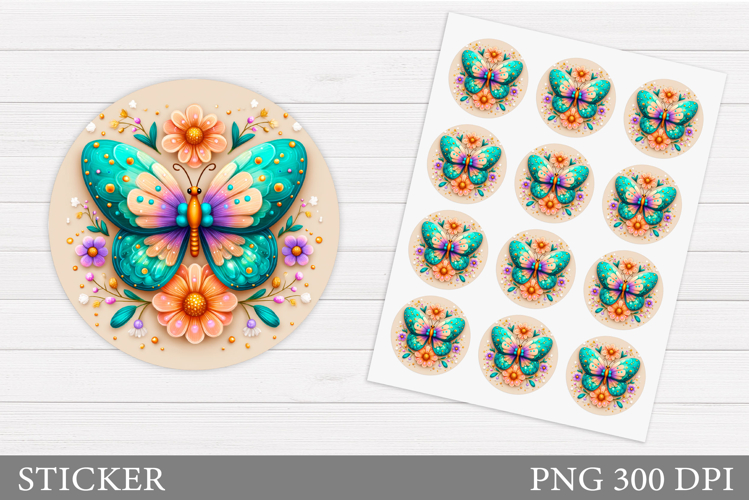 Blue Butterfly Clipart Image 14