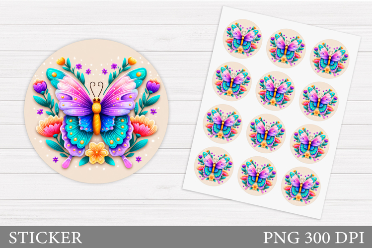 Blue Butterfly Clipart Image 15