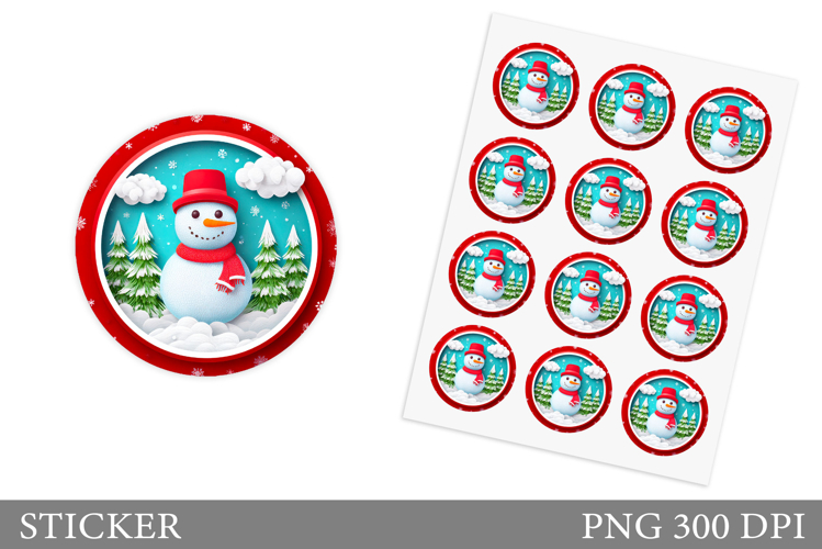 Snowman PNG Image 5