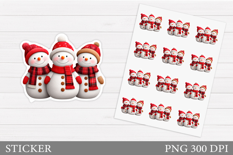Snowman PNG Image 3