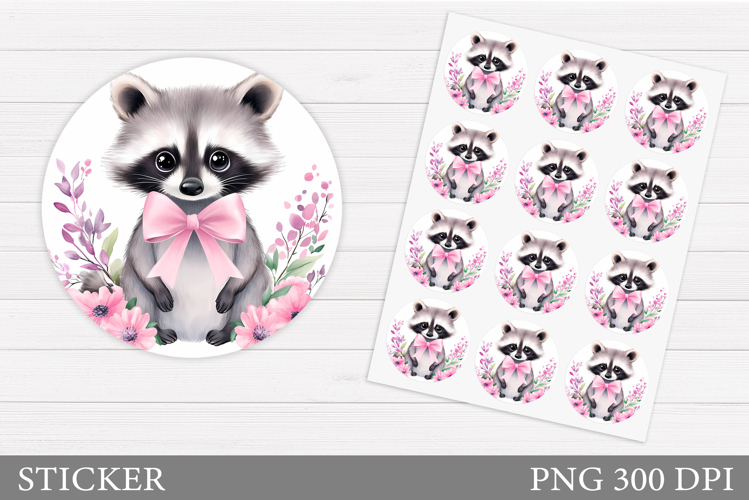 Raccoon Clipart Image 24