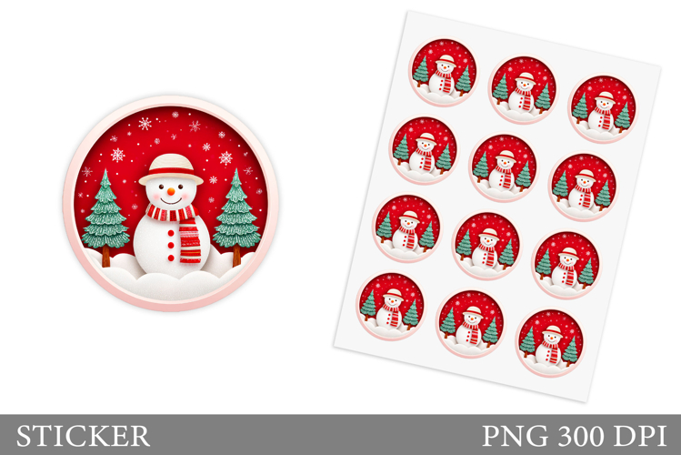 Snowman PNG Image 5