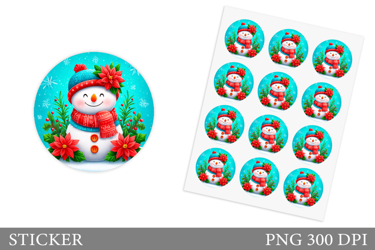 Snowman PNG Image 4