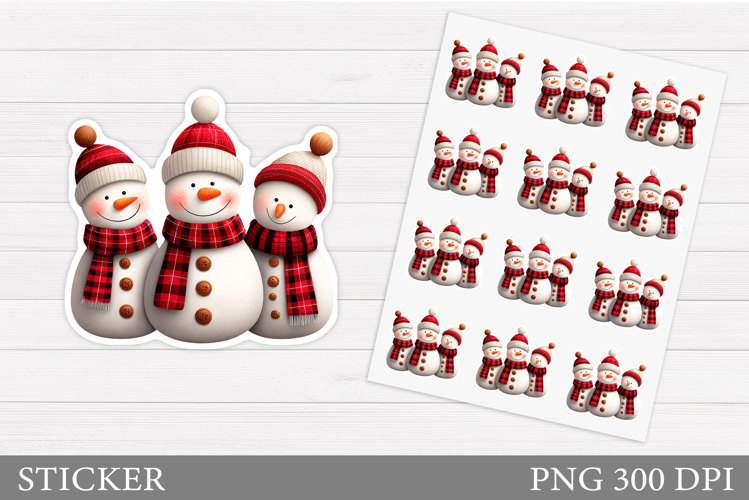 Snowman PNG Image 4
