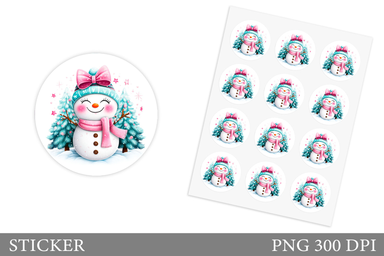 Snowman PNG Image 3