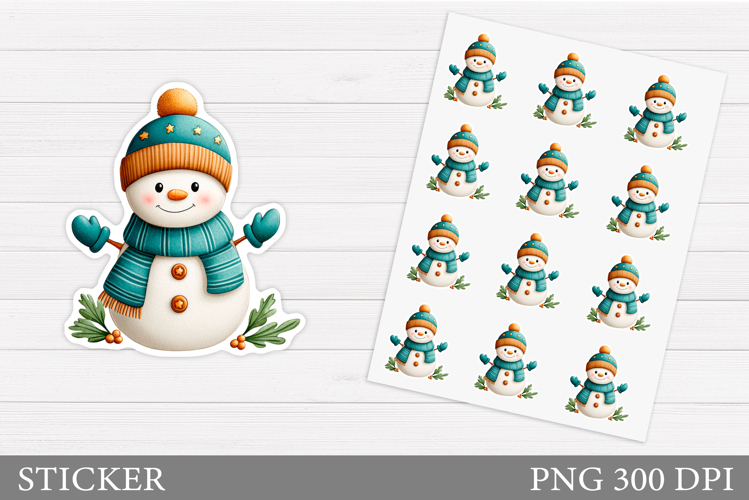 Snowman PNG Image 7