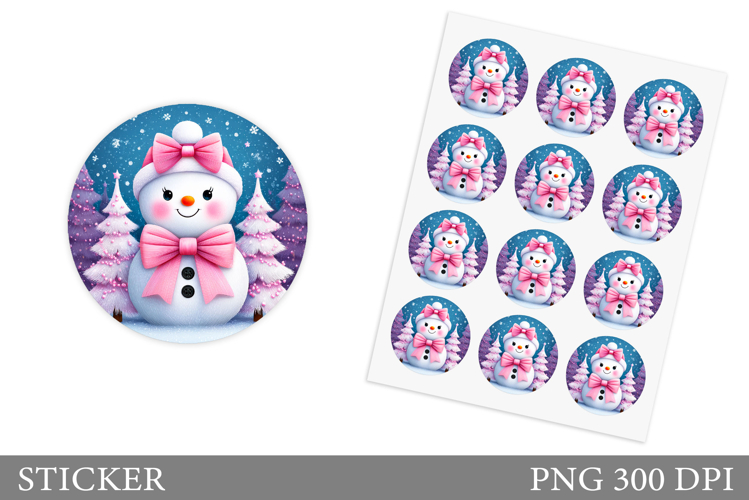 Snowman PNG Image 7