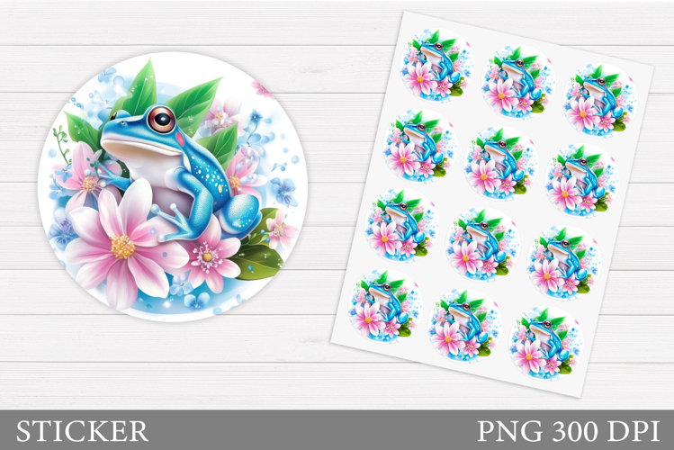 Cute Frog Clipart Image 24