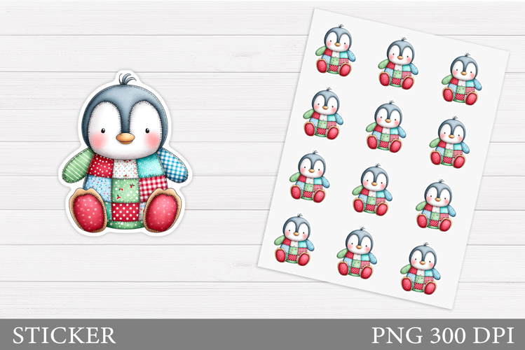 Christmas Penguin Clipart Image 23