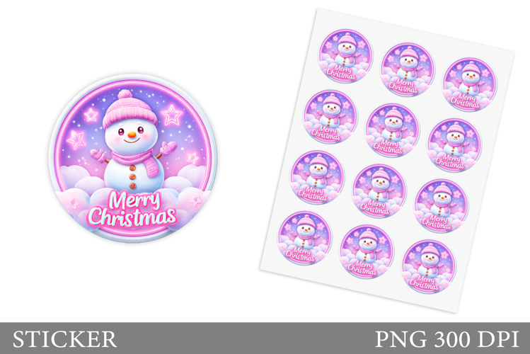 Snowman PNG Image 8