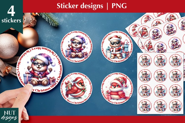 Christmas Stickers Image 17