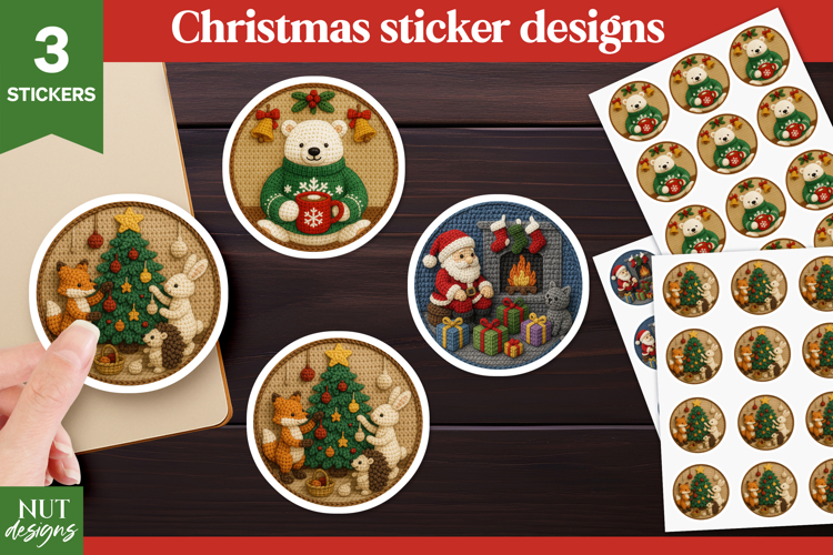Christmas Stickers Image 7