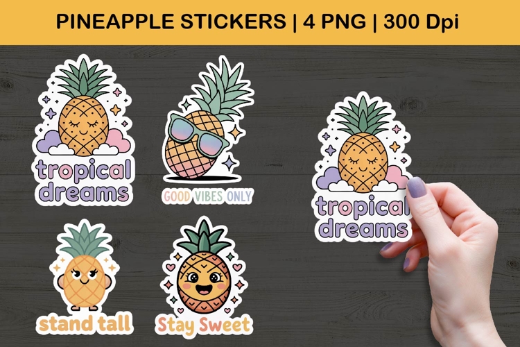 Pineapple Graphic Image 23