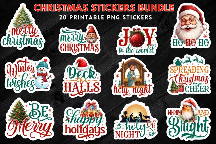 Christmas Stickers Image 17