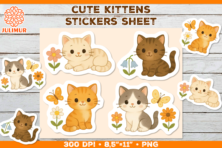Cute Cat Clipart Image 5