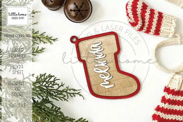 Stocking Ornament | Christmas Stocking