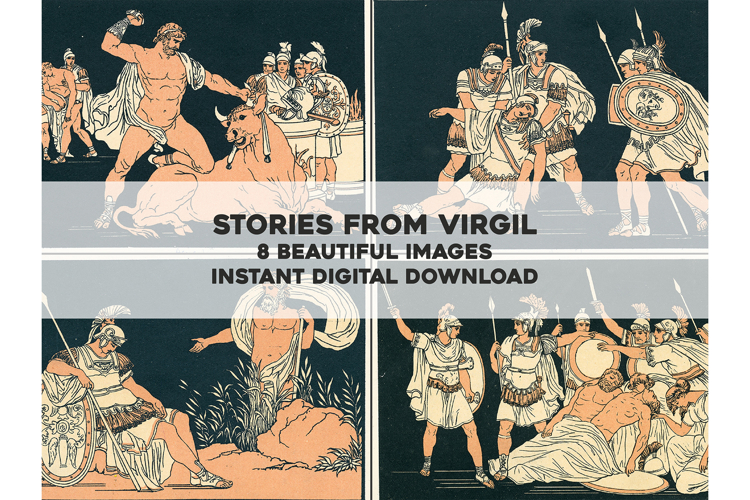 Stories from Virgil 8 Beautiful Images Restored Artworks example image 1