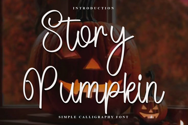 Pumpkin Font Image 24