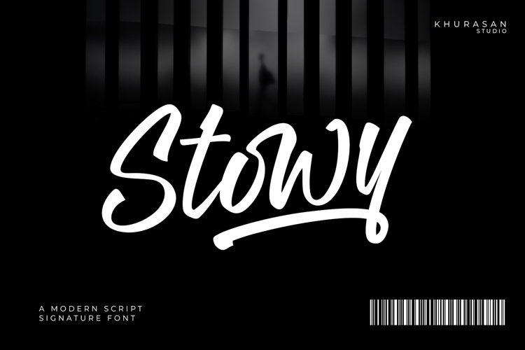 Stowy - a Modern Signature Font