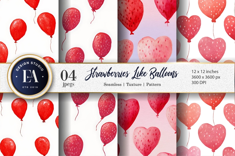 Strawberry Watercolor  Image 22