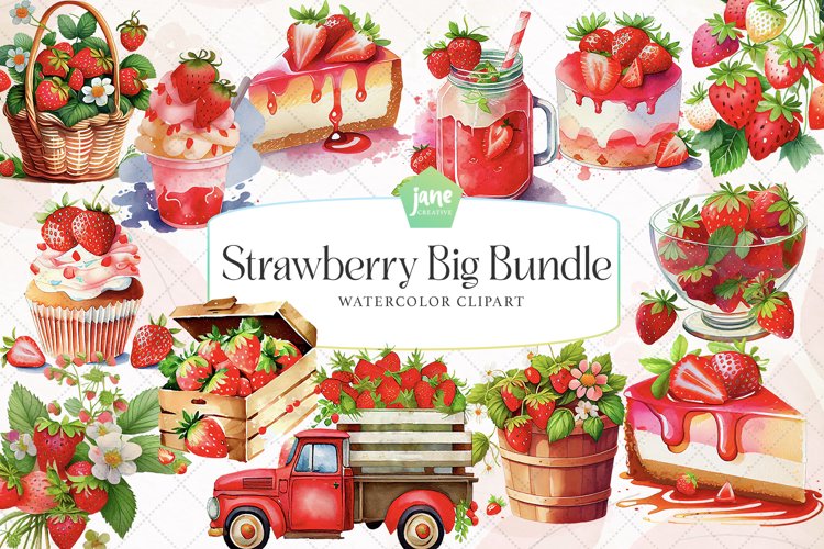 Strawberry Illustration Image 13