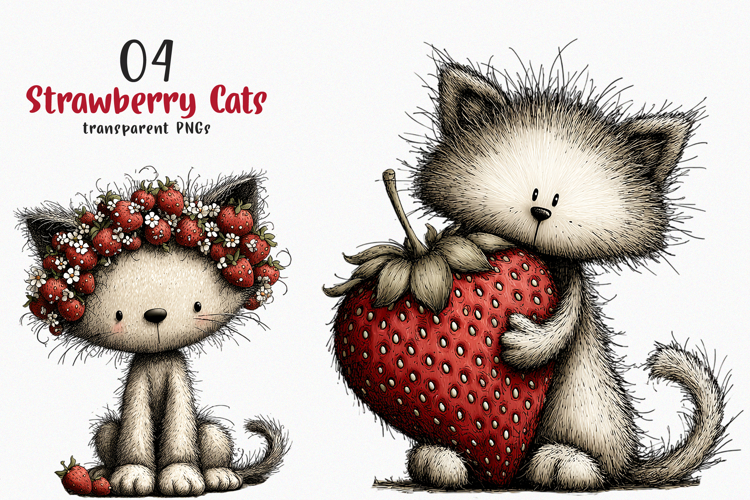 Cute Cat Clipart Image 20