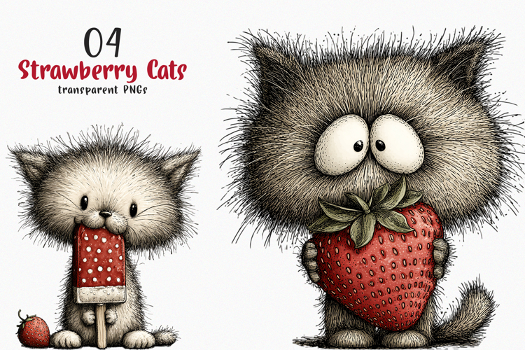 Cute Cat Clipart Image 22