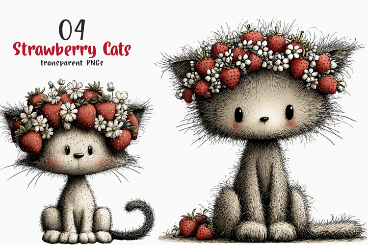 Cute Cat Clipart Image 21