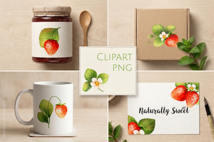 Strawberry Clipart PNG