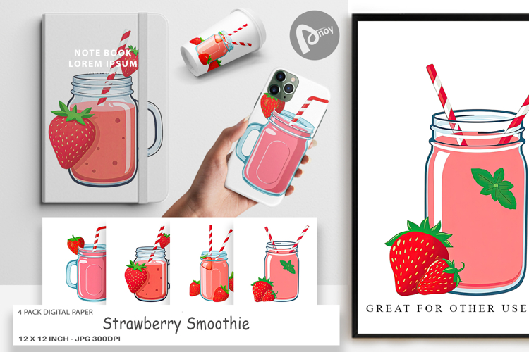 Summer Digital Paper Image 9