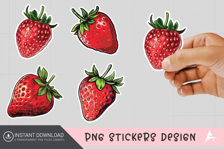 Strawberry Illustration Image 8