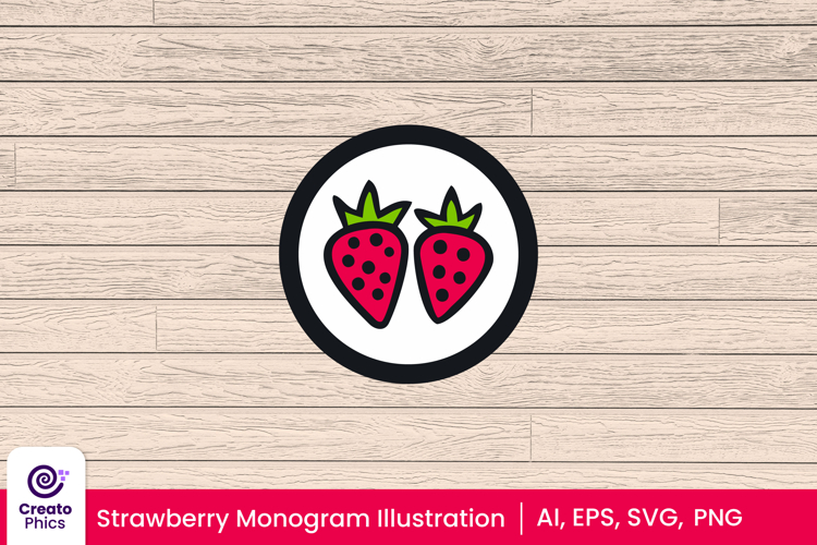 Strawberry Illustration Image 12