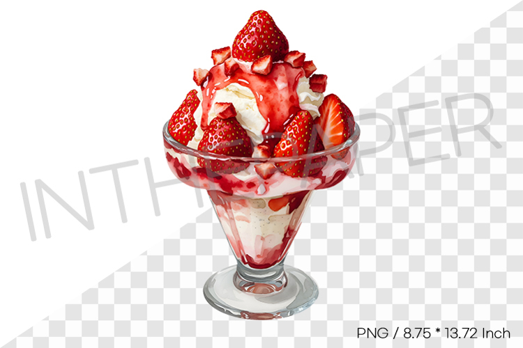 Ice Cream Sundae Clipart Image 12